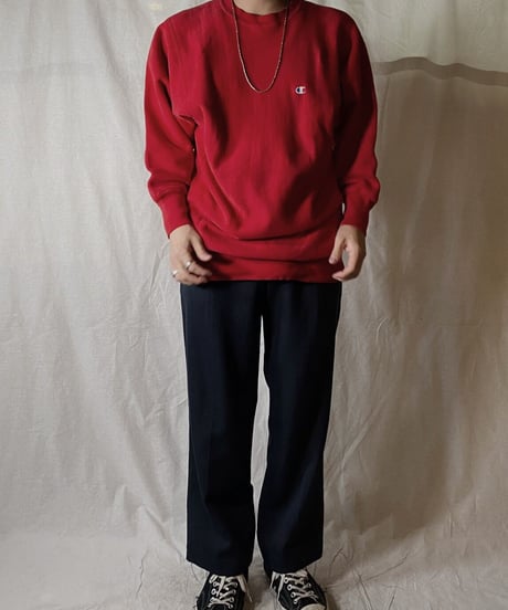 【USED】90's USA Champion Reverse Weave  Sweat One Point /210210-040