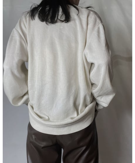 【USED】 LACOSTE Acrylic Knit Cardigan  ① / 220111-001