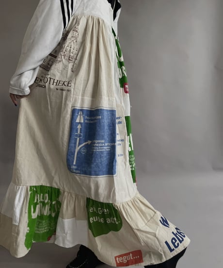 【RE;CIRCLE】RE Eco-Friendly Bag Camisole Long One-piece / 230327-004