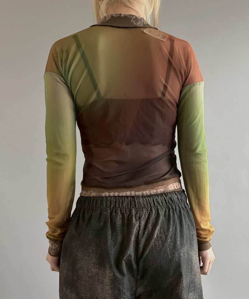USED】 OTTOLINGER Sheer Top /251101-009 | THE T