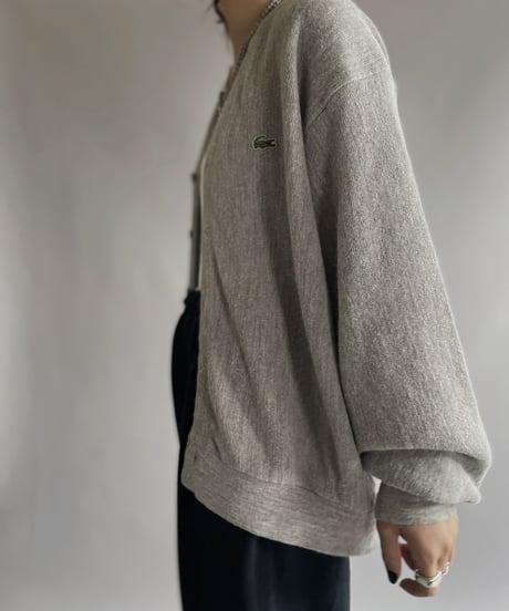 【USED】  IZOD Lacoste Acrylic Knit Cardigan / 221008-028