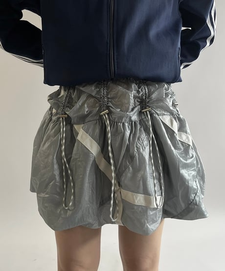 【RE;CIRCLE】 Re French Army Parachute Balloon Skirt Mini / 250306-001