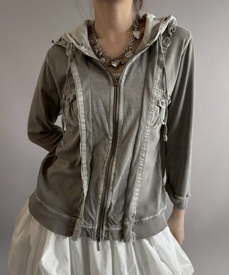 【USED】 Zip-up Hooded Jacket / 260328-015
