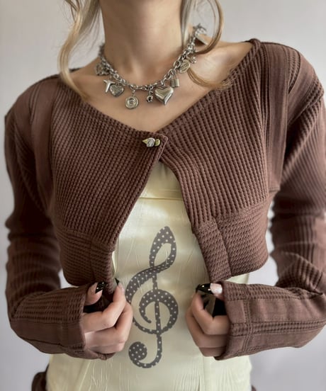 【RE;CIRCLE】 RE Thermal Cardigan / 260420-029