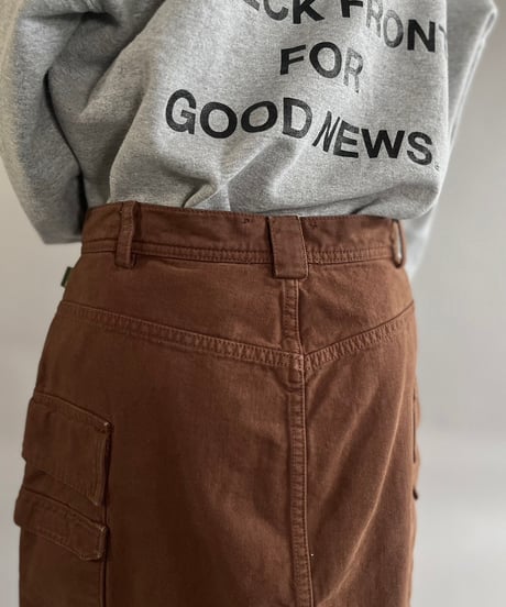 【USED】 Heaven Cargo Pocket Mini Skirt / 241109-018