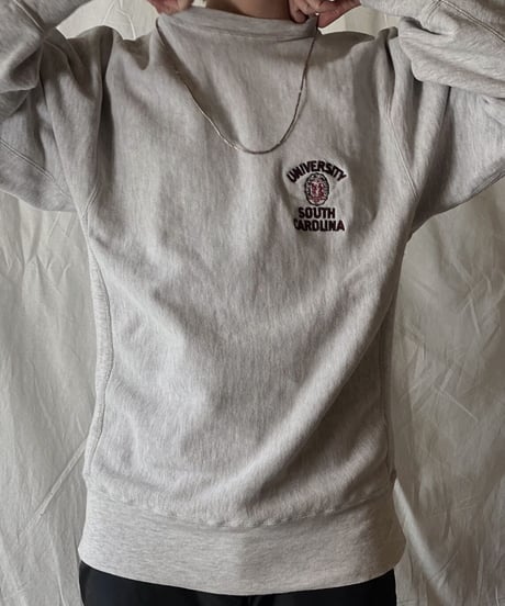 【USED】 90's USA Champion Reverse Weave SOUTH CAROLINA/210324-027