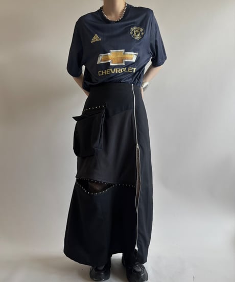【USED】 18~19's adidas Manchester United Soccer Shirt / 250717-015