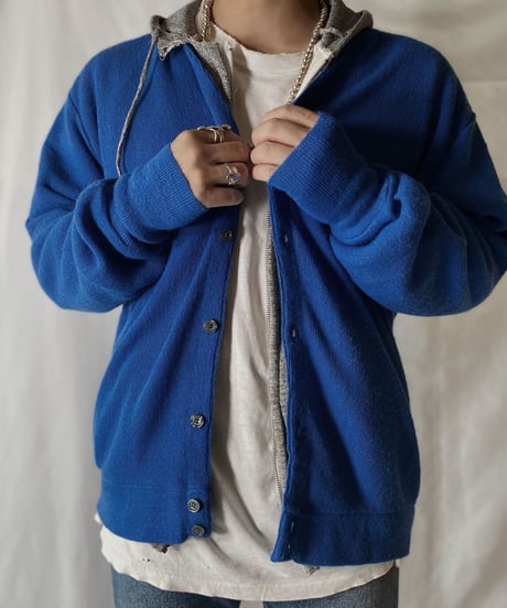 【USED】   THE FOX Acrylic Knit Cardigan/210930-038