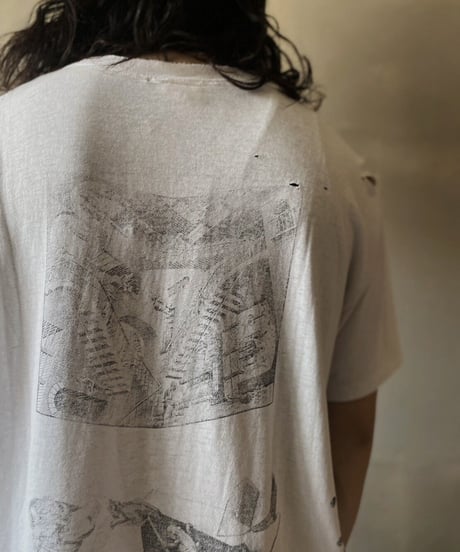 【USED】 Made in USA  M.C.Escher Art T-shirt  /230731-007
