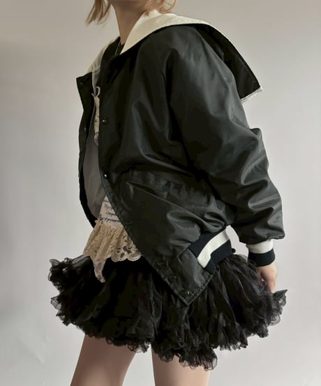 【USED】 Sheer Tulle Panier / 251206-006