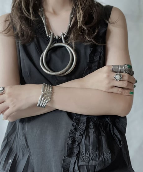 【USED】 Silver Bangle /B-4