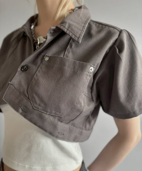【Chinatsu Aoyama】 RE Makers Shirt Charcoal Gray / 260702-020