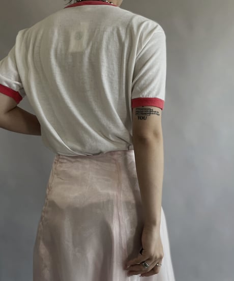 【USED】 S/S KELLY TRACK ringer T-shirt / 230603-028