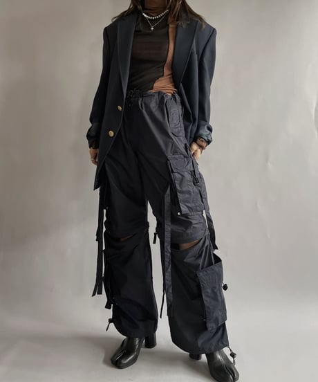 【USED】  Techino Pants Navy / 221001-024