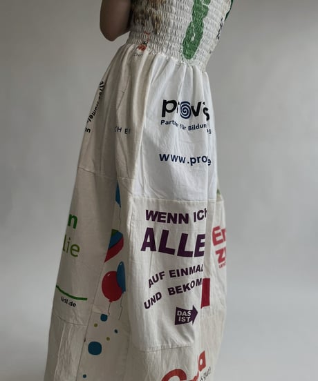 【RE;CIRCLE】 RE Eco-Friendly Bag Camisole One-piece / 220804-024