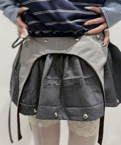 【RE;CIRCLE】 RE Suit Skirt/ 260219-021