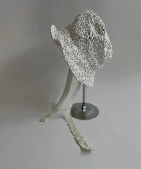 【RE;CIRCLE】 RE Crochet Lace Bucket Hat 2 / 220526-002