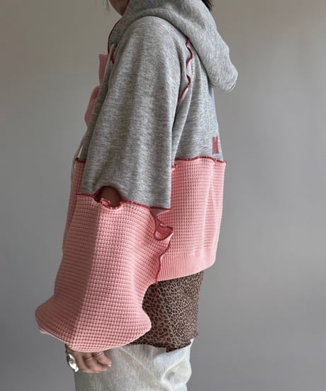 【RE;CIRCLE】 RE Mellow Hooded Knit Cardigan × TENBOX  /  250120-001
