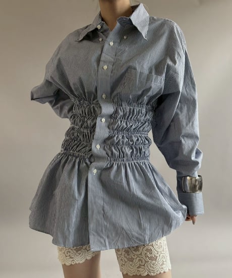 【RE;CIRCLE】 RE Shirring Shirt / 260504-005