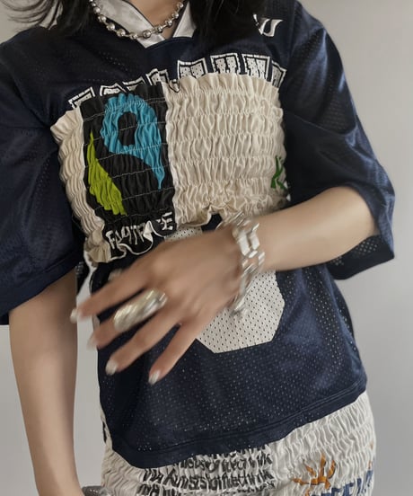 【RE;CIRCLE】RE Eco-Friendly Bag Shirring Tube Top / 230727-001