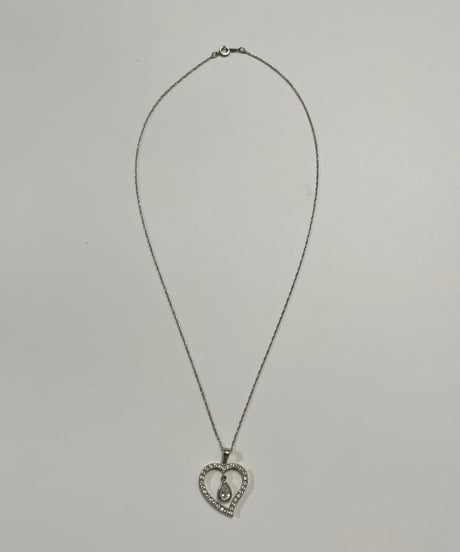 【USED】 Silver925 Heart Necklace /241026-040