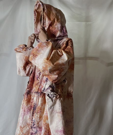 【USED】  Tie Dyed Army Snow Parker/211110-033