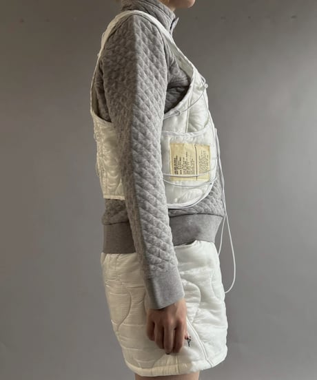 【RE;CIRCLE】 RE Liner Code Vest White / LINER-09