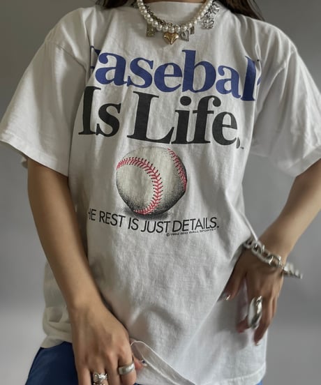 【USED】 Made in USA  90's Baseball T-Shirt  /240518-002