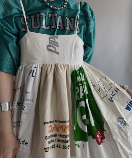 【RE;CIRCLE】RE Eco-Friendly Bag Camisole Long One-piece / 230525-010