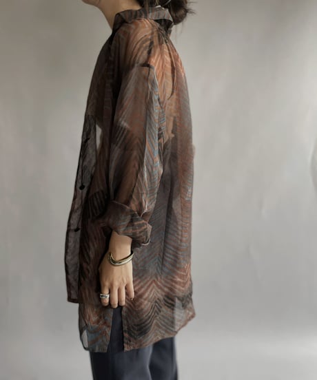 【USED】  See-through Shirt / 220924-025