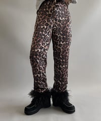 【USED】 Leopard Patterned Far Pants / 230923-005