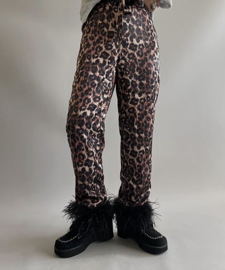 【USED】 Leopard Patterned Far Pants / 230923-005
