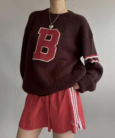 【USED】 Lettered Knit / 260117-001