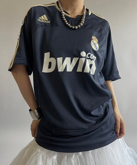【USED】 REAL MADRID Soccer Shirt /240831-026