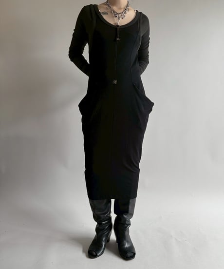 【USED】 Cop.Copine Asymmetry Design L/S One-Piece   /250412-028