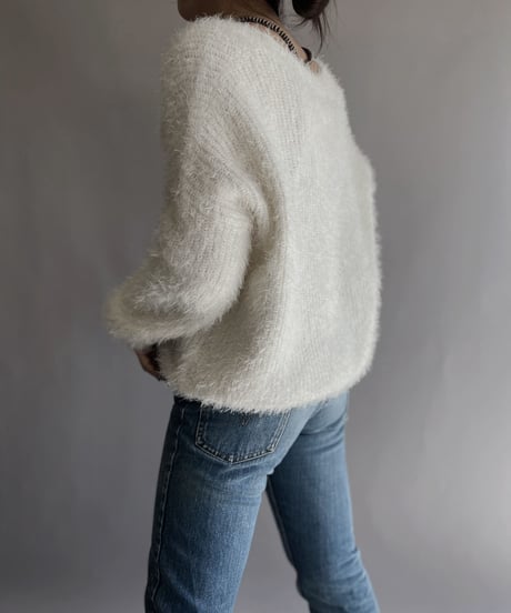 【USED】  Shaggy Knit / 221029-001