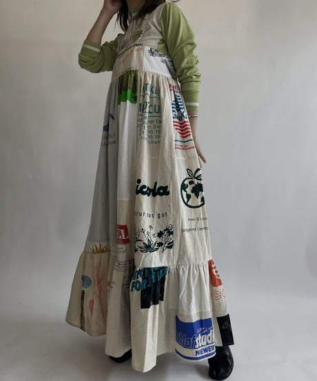 【RE;CIRCLE】 RE Eco-Friendly Bag Camisole One-piece / 220825-036