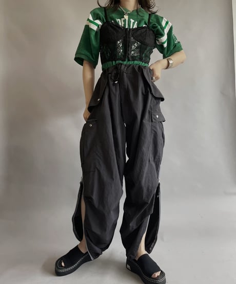 【USED】 Dyed Snow Pants Black / 230527-021