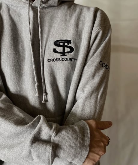 【USED】  Champion Reverse Weave Sweat CROSS COUNTRY/210902-049