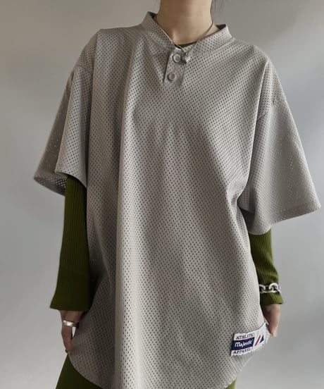 【USED】 made in USA Majestic S/S baseball Shirt / 230812-001