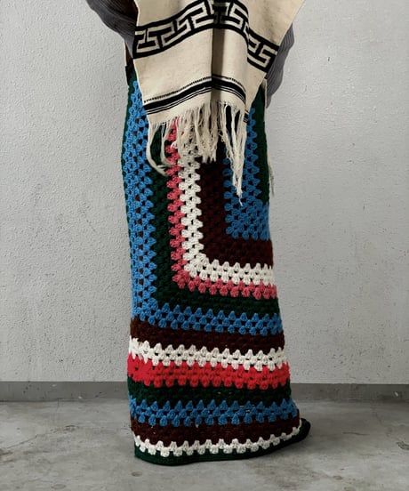 【RE;CIRCLE】 Granny Knit Long Skirt ③ /210125-0010