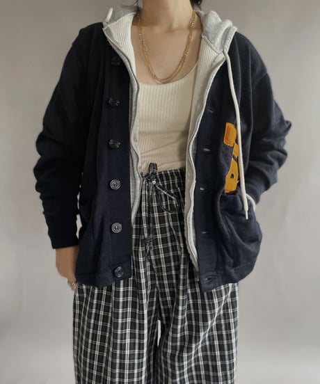 【USED】  Lettered Cardigan / 221105-005