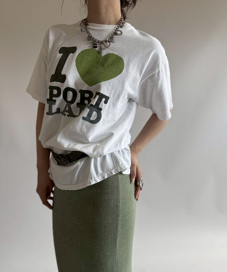 【USED】 I ♡ PORT LAND   T-Shirt / 250719-021