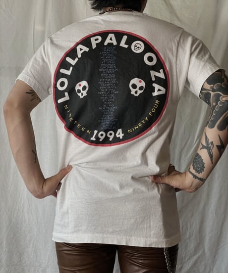 【USED】 S/S T-shirt LOLLAPALOOZA '94  /210617-053