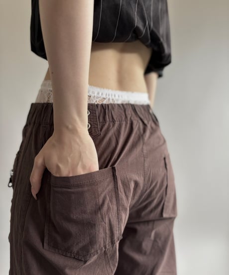 【USED】 Zip Design Pants / 250607-005