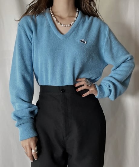 【USED】   LACOSTE Knit Top 12/211126-028