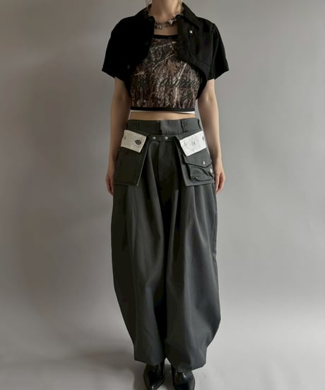 【Chinatsu Aoyama】 RE Makers Shirt Black / 260702-022
