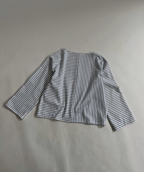 【RE;CIRCLE】 RE Netherlands Sheets Border Switch Top / 220423-001