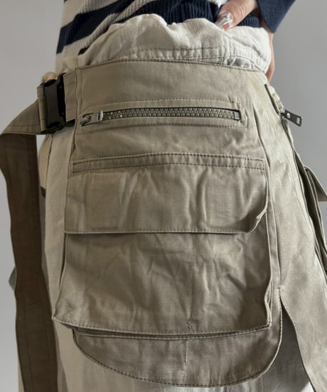 【RE;CIRCLE】  RE Fishing Vest Belt Bag / 260601-005
