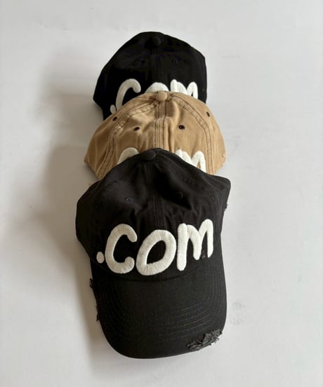 【Sebs.】 .COM Cap Beige /250811-003